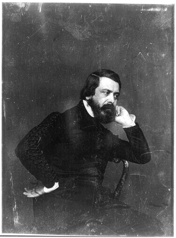 Unidentified man three-quarter length portrait