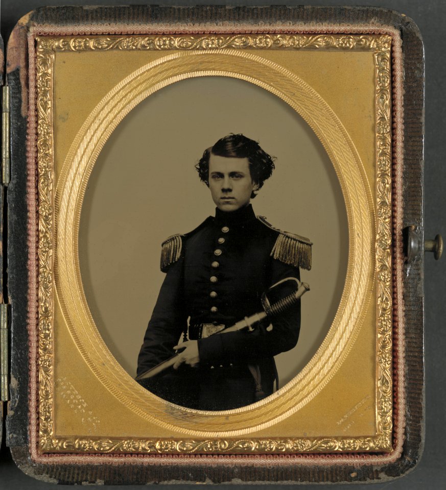 Unidentified officer in Union uniform with sword) - A. Judson & Co., 238 Broad St., Newark, N.J LCCN2012646981