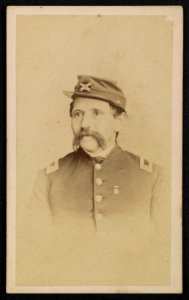 Unidentified soldier in 5th New York Artillery Regiment uniform) - C. Worms, photographer, 186 Bowery, 2 doors bel. Spring St., New York LCCN2016652122