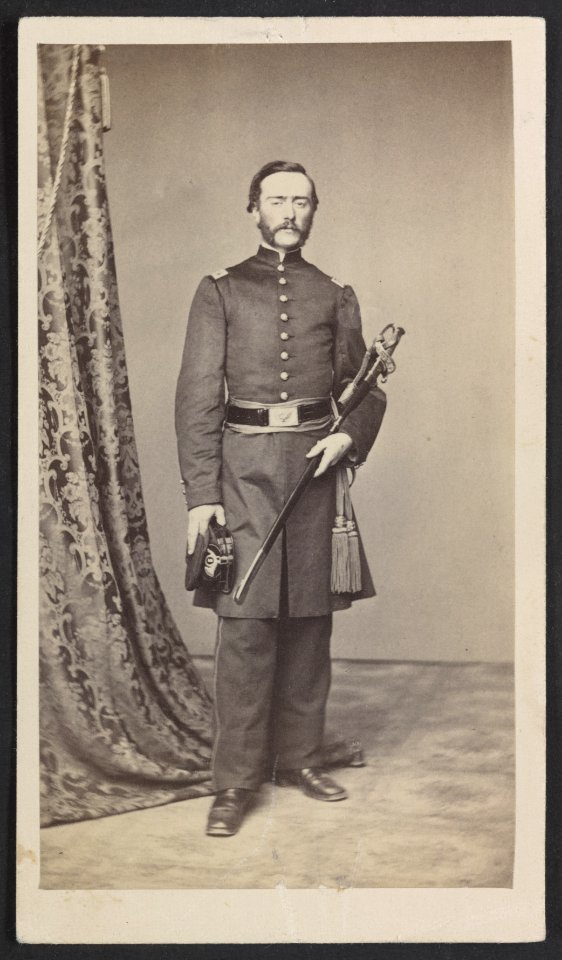 Unidentified soldier in uniform with hat and sword LCCN2012647068