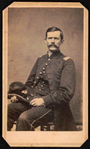 Unidentified soldier in 24th New York Infantry Regiment uniform) - W.J. Moulton, photographer, 111 & 113 Water St., Elmira, N.Y LCCN2016646173