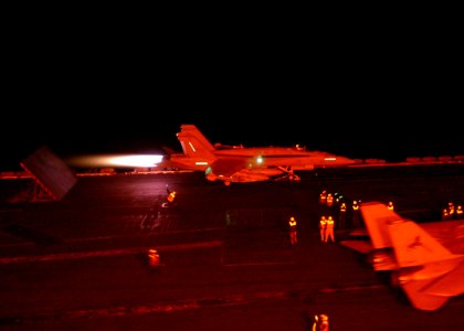 US Navy 030322-N-2410G-505 An F-A-18 Hornet assigned to the
