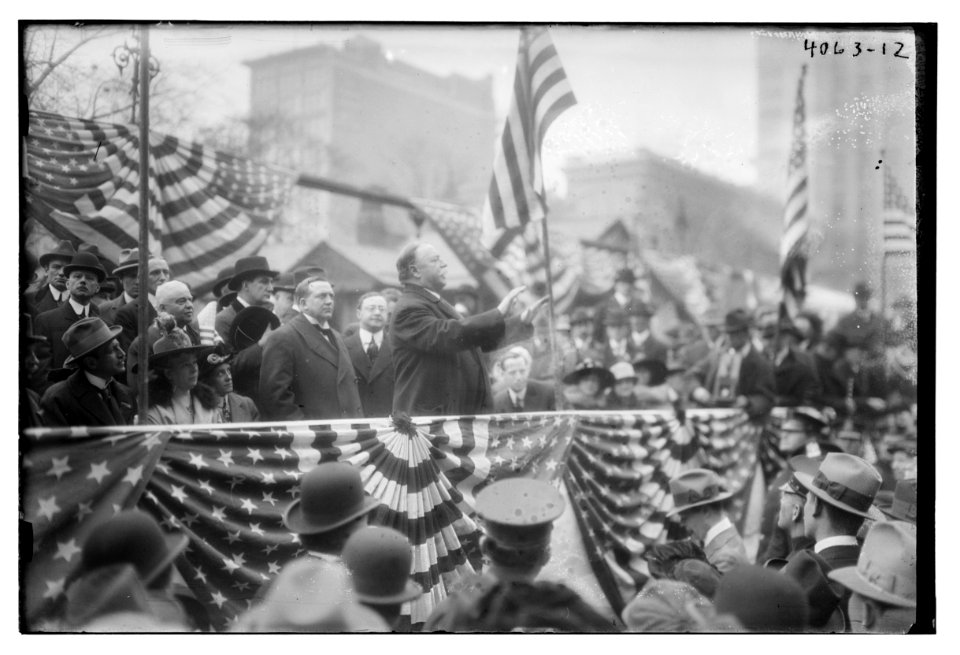 Unidentified speaker (W.H. Taft) LCCN2014703254