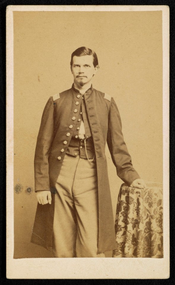 Unidentified soldier in Union uniform) - Julius Brill, 204 Chatham Square, New York LCCN2016652267