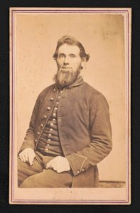 Unidentified soldier in Union uniform) - Churchill & Denison, no. 522 Broadway, Albany, N.Y LCCN2016646126