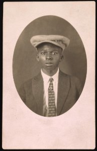 Unidentified young boy, head-and-shoulders portrait, facing front LCCN2015650002