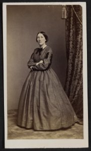 Unidentified woman, possibly a nurse, during the Civil War LCCN2012646199