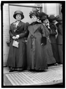Unidentified woman at Mrs. W. Wilson, 1st breakfast LCCN2016864483