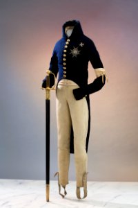 Uniform, Gustav IV Adolf och värja - Livrustkammaren - 84961
