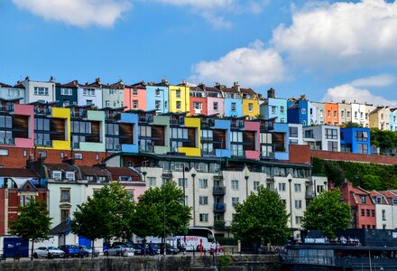 Bristol colorful architecture photo