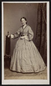 Unidentified woman, possibly a nurse, during the Civil War LCCN2012646200
