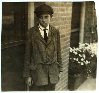 Union Hospital - Lewis Palmer - 14 years - 455 Peckham St. - Rope hauler in Estes Mill, making mop rope. Began April 25th. Hand cut by rope May 18th. Laid up one month. Wages $4.60 - LOC nclc.05079