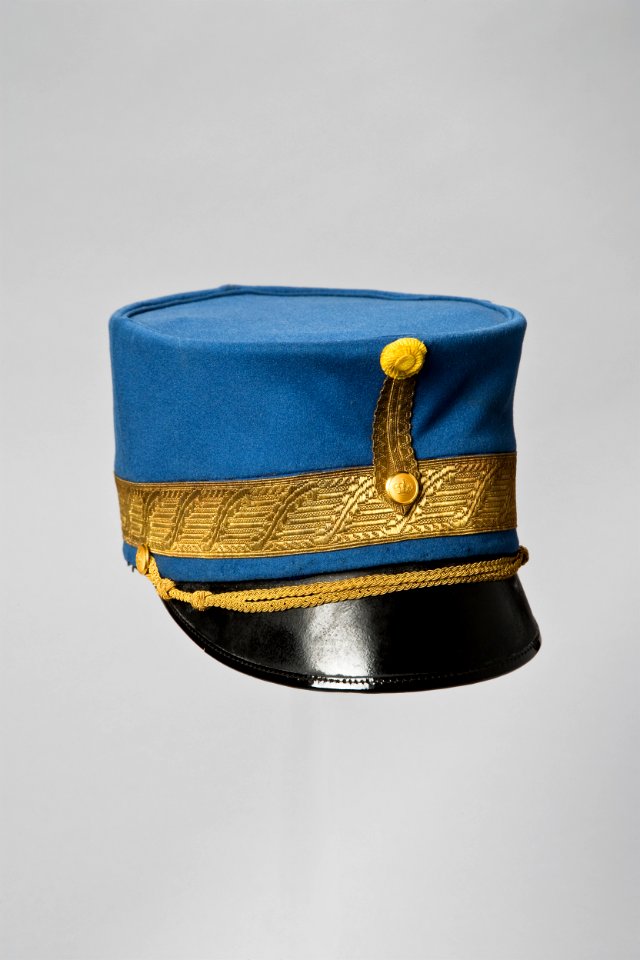Uniformsmössa 1. hovstallmästare - Livrustkammaren - 86118