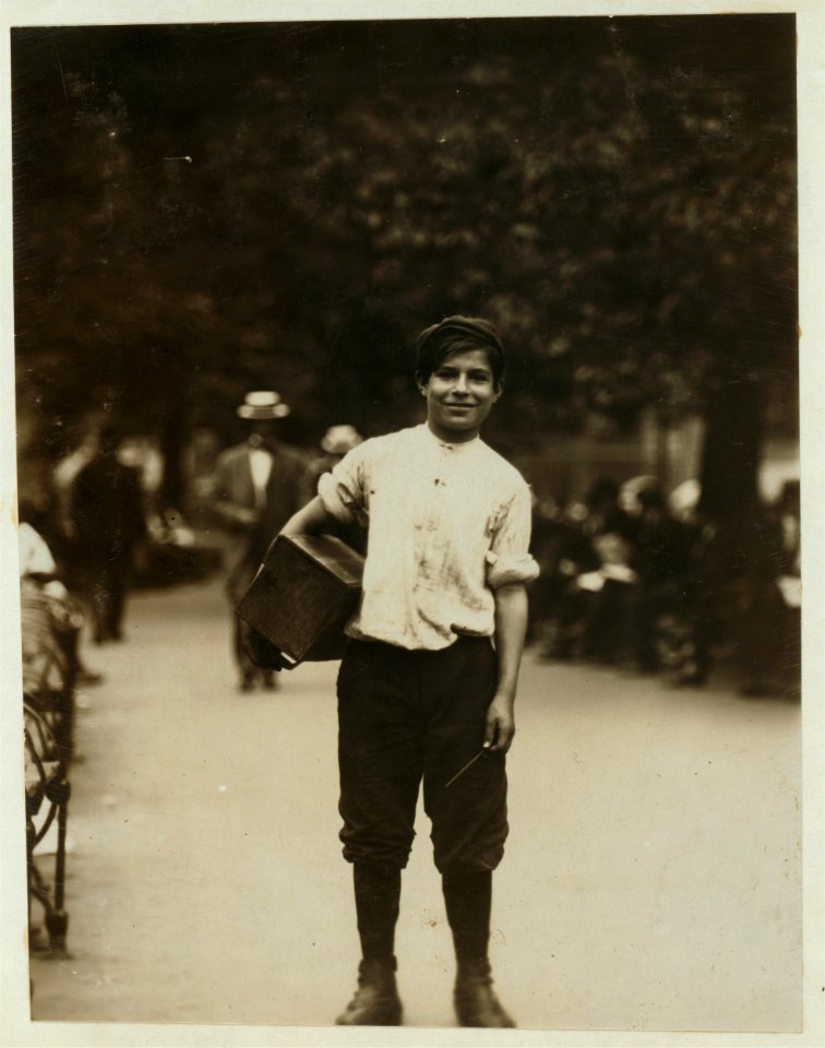 Union Square Bootblack. LOC nclc.03638