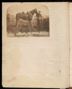 Union teamster or hostler with horse, probably with the 2nd Vermont Infantry Regiment at Camp Griffin, Langley, Virginia LCCN2014646389