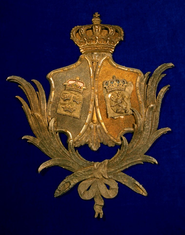 Unionsvapen för Sverige-Norge 1814-1905 - Livrustkammaren - 31058