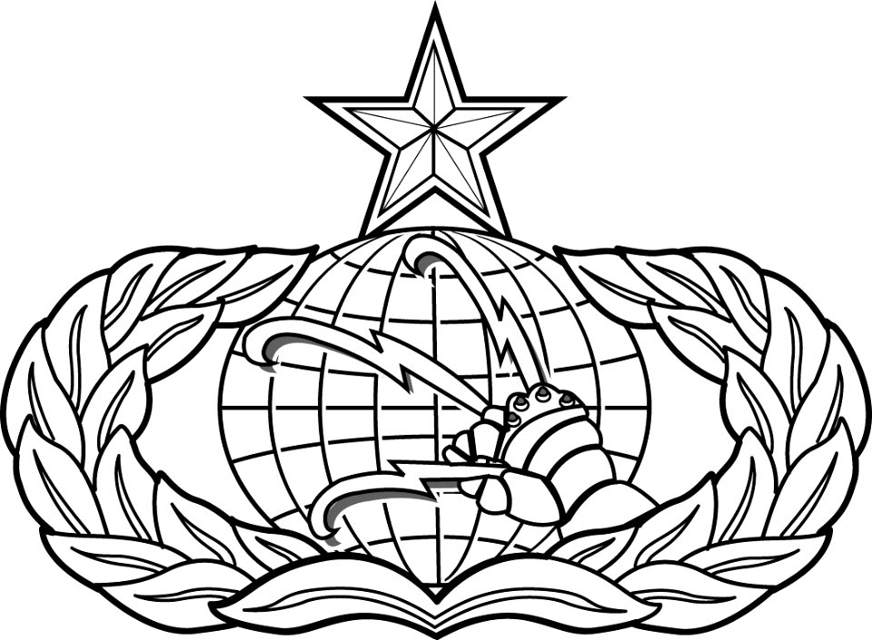 United States Air Force Senior Communications and Information Badge