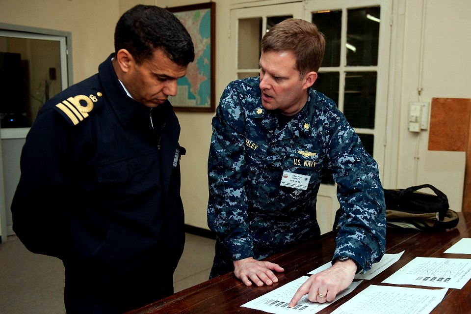 United States and Moroccan sailors participate in Exercise Saharan Express 2013. (8552917090)