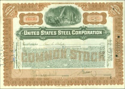 United States Steel Company 1924 photo