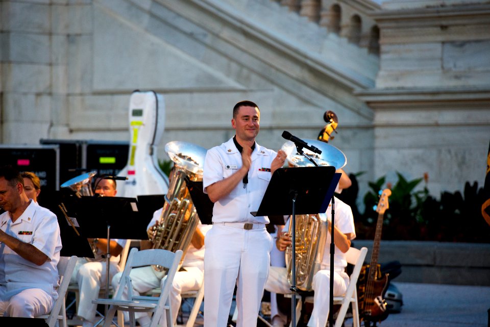 United States Navy Band performs at the US Capitol (19095728001)