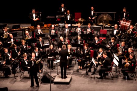 United States Navy Band at Shea's Performing Arts Center, Buffalo, New York (March 1, 2016) - 01