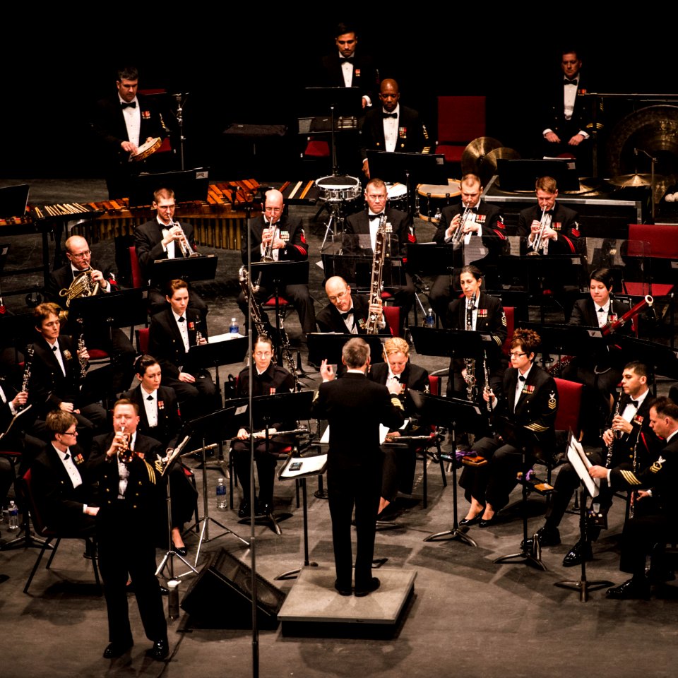 United States Navy Band at Shea's Performing Arts Center, Buffalo, New York (March 1, 2016) - 01 (crop)