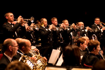 United States Navy Band at Shea's Performing Arts Center, Buffalo, New York (March 1, 2016) - 07 (crop)