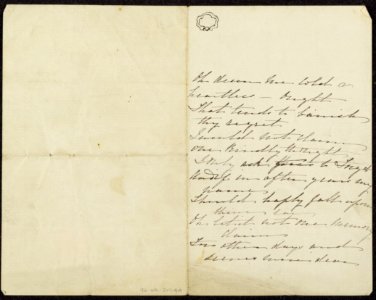 Unknown maker, British, active India about 1843 - (Letter or Poem) - Google Art Project