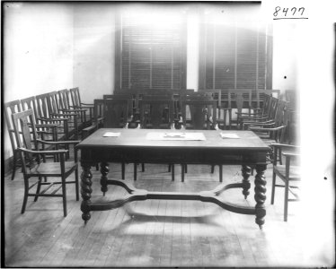 University Senate Room in new Administration Building in 1908 (3199674685) photo