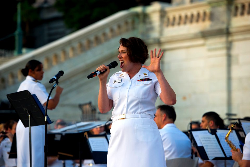 United States Navy Band performs at the US Capitol (18471756123)