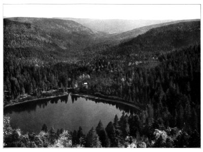 Unser Land 1925 B20, Wildsee im Schwarzwald, von der Trappen