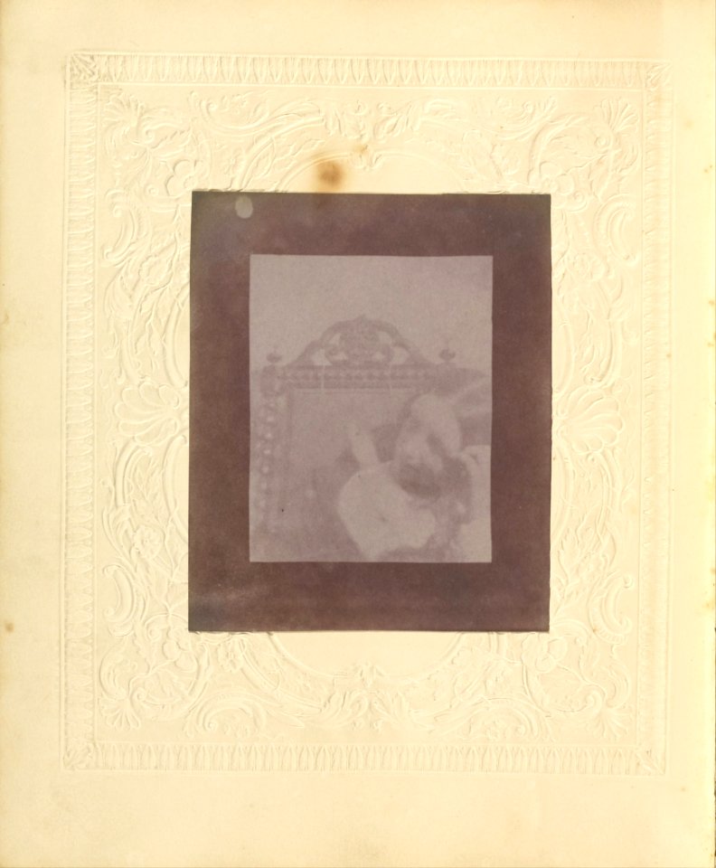 Unknown maker, British, active India about 1843 - (Portrait of a Seated Woman) - Google Art Project