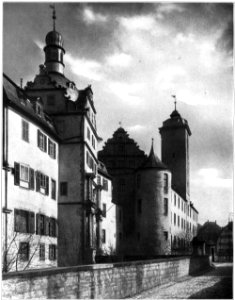 Unser Land 1925 B28, Schloß in Mergentheim, von der Trappen