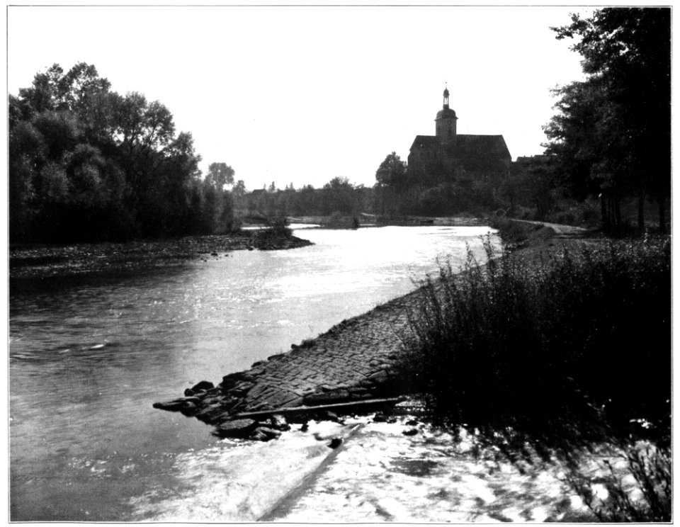 Unser Land 1925 B36, Zabermündung bei Lauffen, von der Trappen