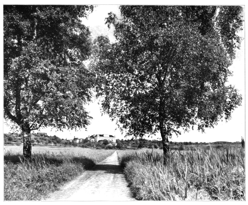 Unser Land 1925 B52, Schloß Montfort Tettnang, von der Trappen