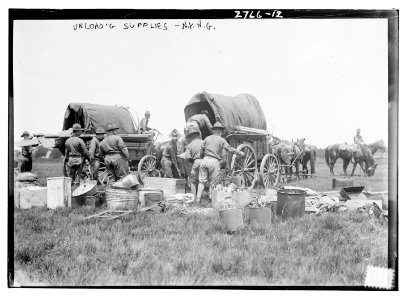 Unloading supplies, N.Y.N.G. LCCN2014693611