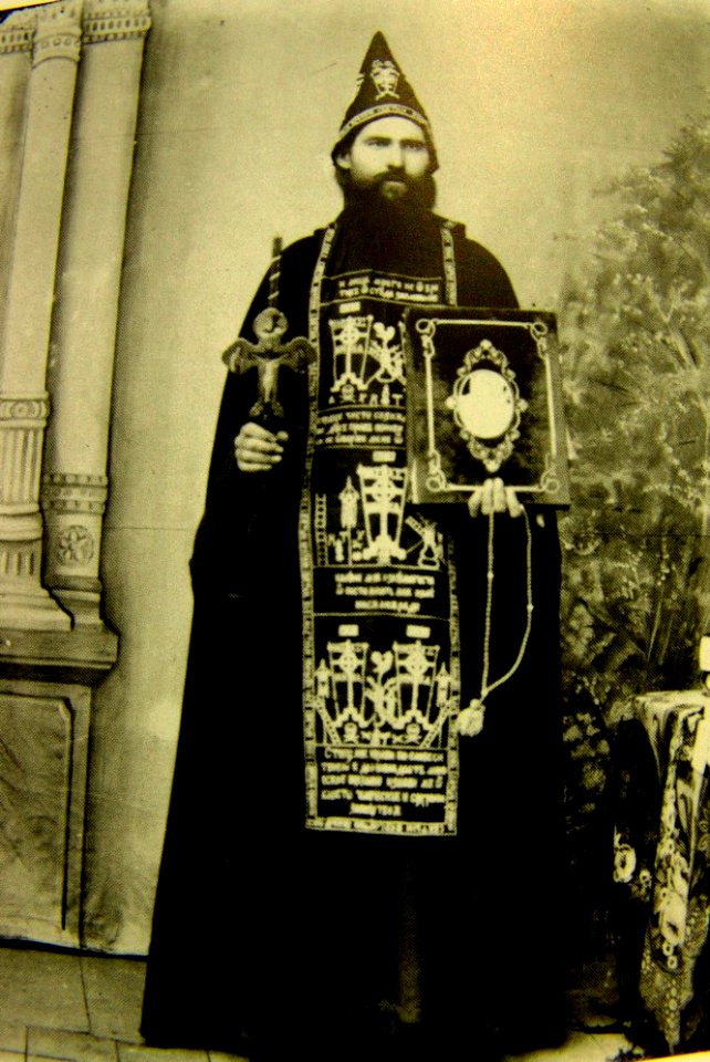 Unknown Monk (Skhimnik) at the Mount Athos, 1850s