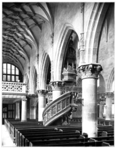 Unser Land 1925 B34, Seitenschiff Kilianskirche Heilbronn, von der Trappen