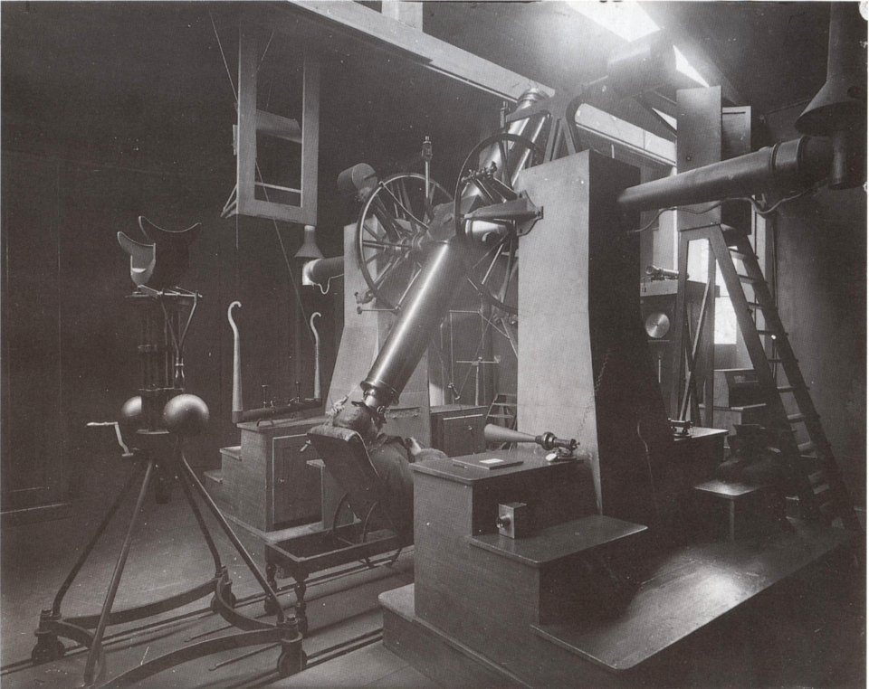 Universitaetssternwarte Stephanstr Leipzig um 1900