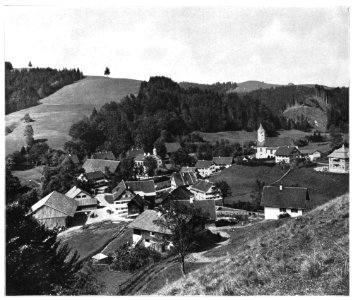 Unser Land 1925 B58, Eisenbach am Schwarzen Grat, von der Trappen