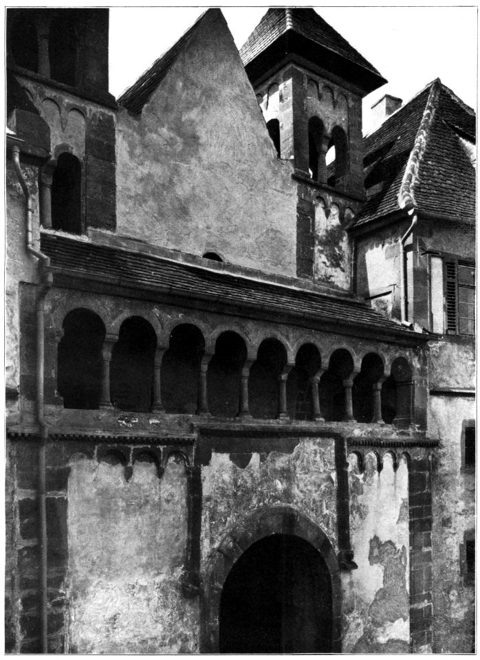 Unser Land 1925 B33, Romanische Torkapelle Großcomburg, von der Trappen