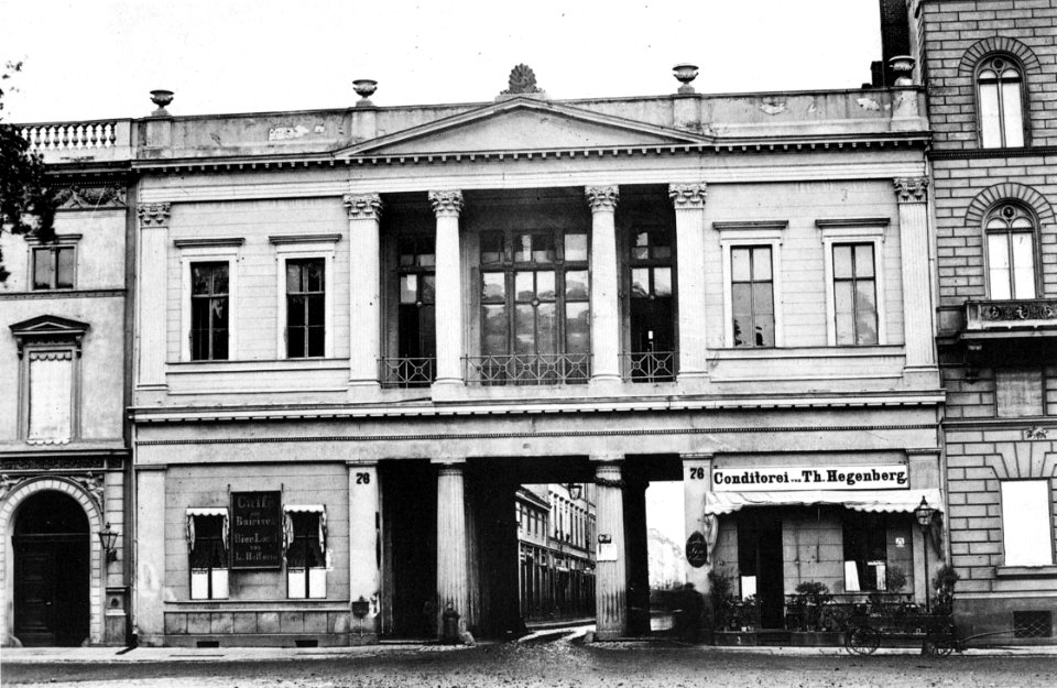 Unter den Linden 76, Berlin 1865