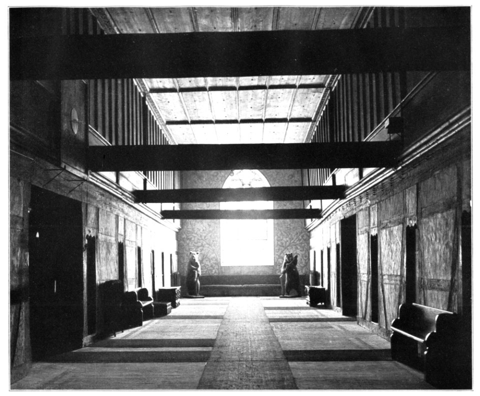 Unser Land 1925 B47, Dorment Kloster Bebenhausen, von der Trappen