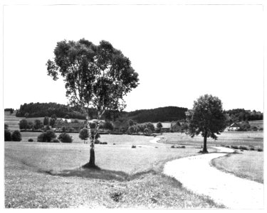 Unser Land 1925 B55, Landschaft bei Gospoldshofen, von der Trappen