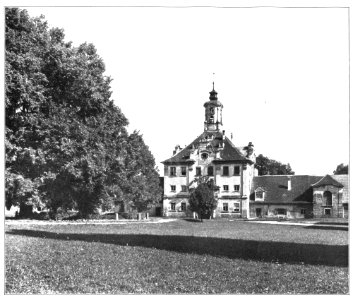 Unser Land 1925 B63, Schloßhof Altshausen, von der Trappen