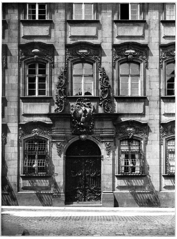 Unser Land 1925 B35, Rokokofassade Archiv Heilbronn, von der Trappen