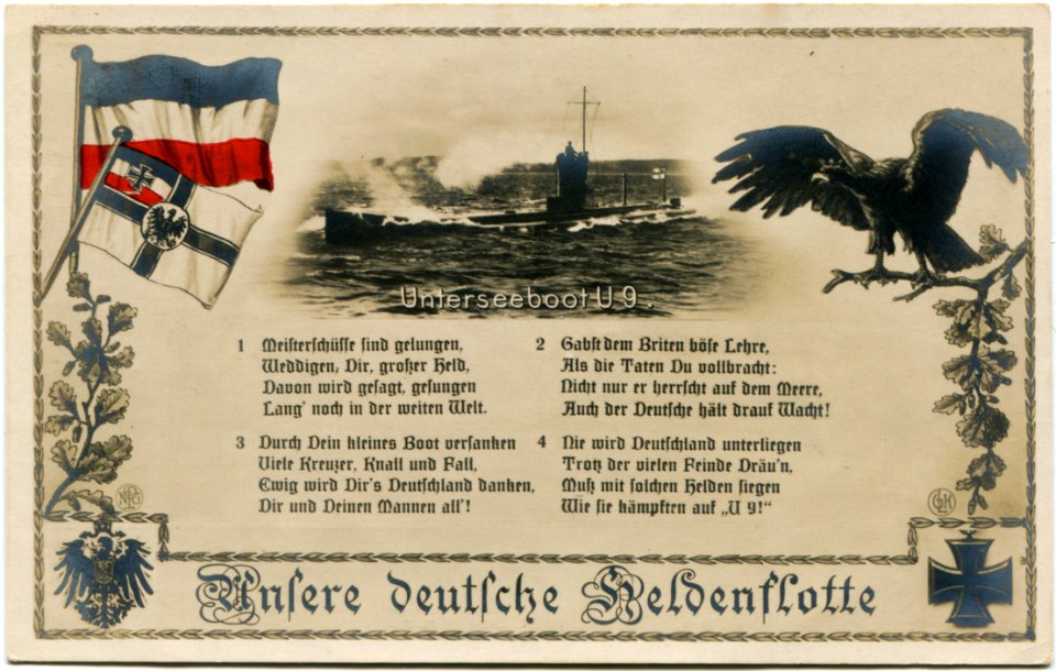 Unsere deutsche Heldenflotte Unterseeboot U9