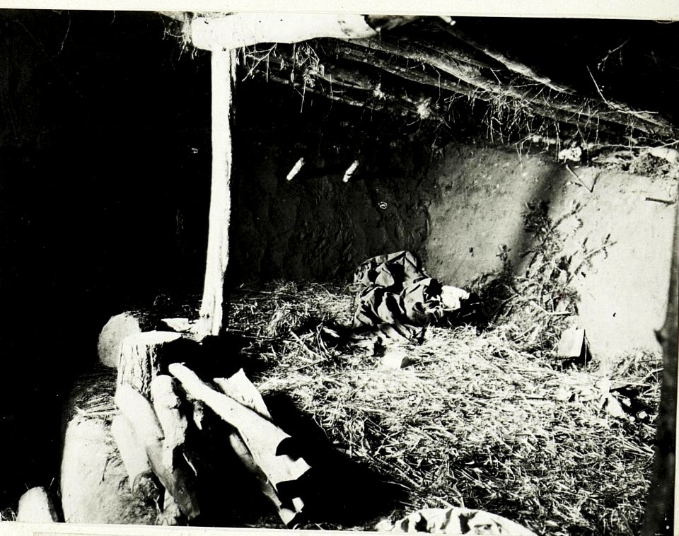 Unterstand des 3.Truppeninfanterieregiments, 3. Kompanie. (BildID 15592652)