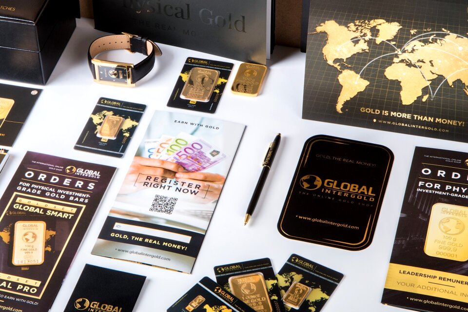 Card business brochure