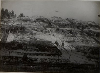 Unterstände der 12.Feldkompanie im Lager des III.Bataillons des Infanterie Regiments 4 bei Kolonie Alexandrowka (BildID 15442559)